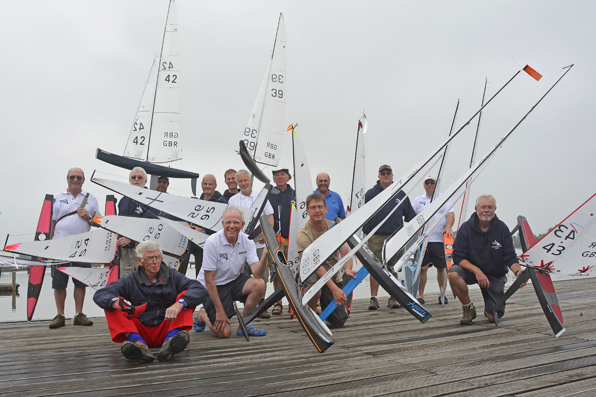 Brad Gibson 2014 Marblehead World Champion Model Yachting