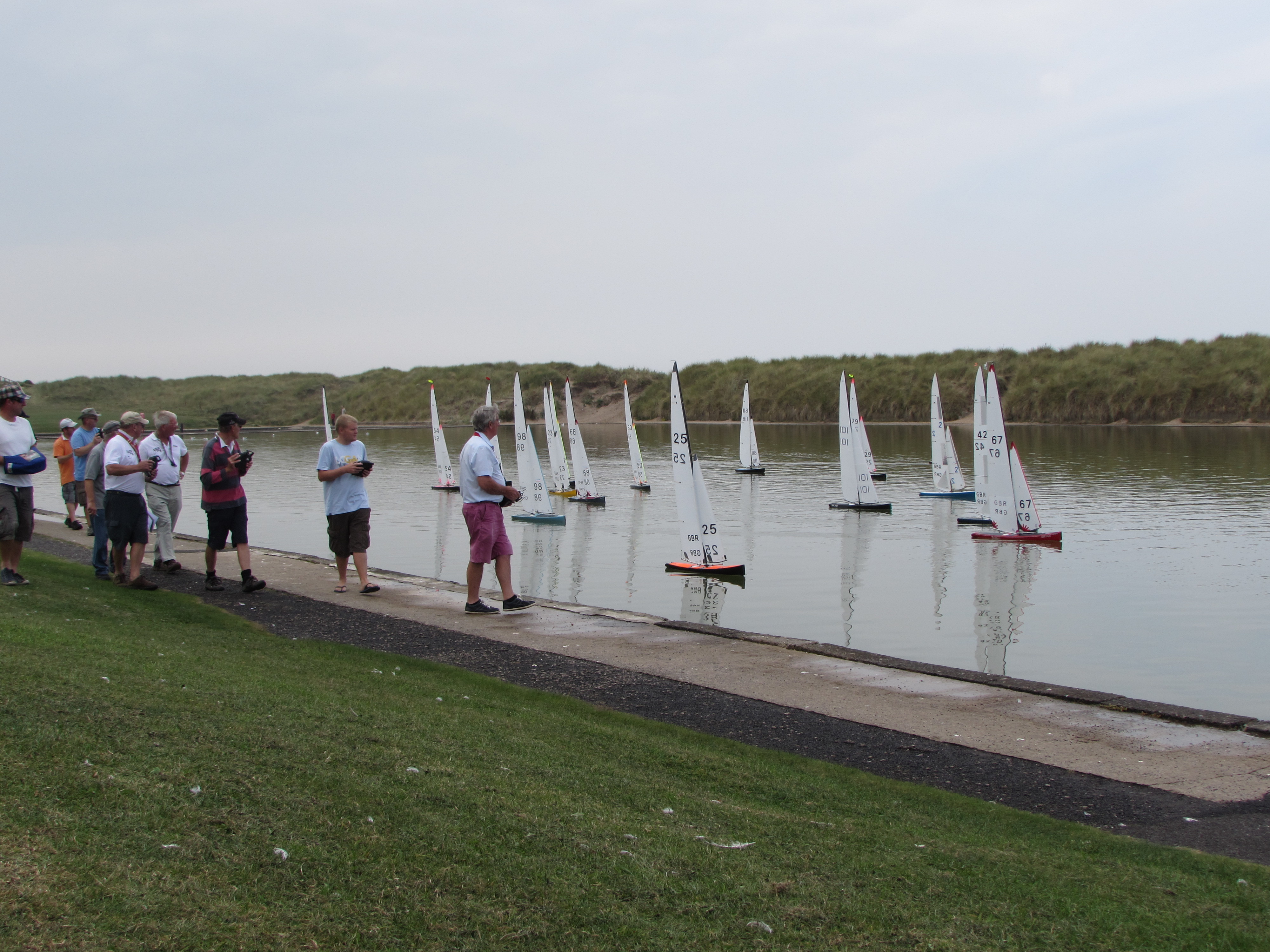 Day 1 saw light breeze.