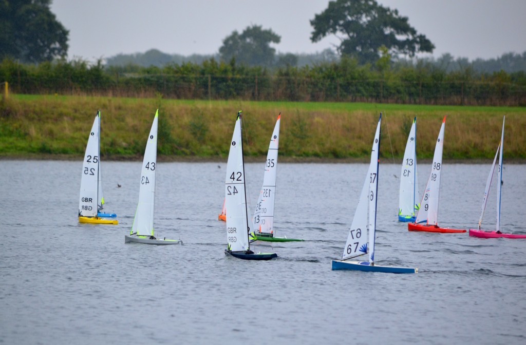 Racing was tight throughout the fleet - image by Sue Brown